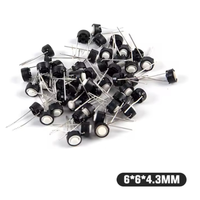 ALPES Interrupteur tactile Interrupteur tactile DIP Bouton poussoir tactile Micro interrupteur 6*6*5mm