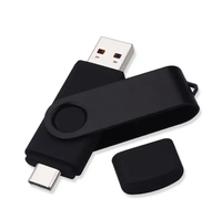 Hete Nieuwe 1GB-64GB USB 2.0 Draaibare Vorm Aangepaste Logo 2-Jaar Garantie Plastic Telefoon Pendrive Flash Drive