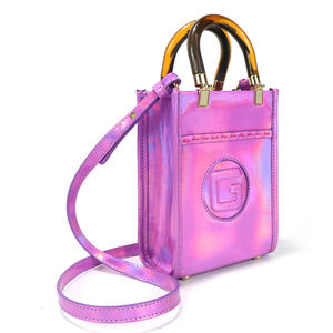 Gran oferta 2024, bolsos pequeños con cadena cuadrada para mujer, bolsos de mensajero con correa de cadena, bolsos de moda para mujer/ - Product Image 4