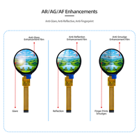 Écran LCD TFT couleur transparent de petite taille, rond, micro, de forme circulaire, haute résolution 1,6 pouce 400x400 Qspi