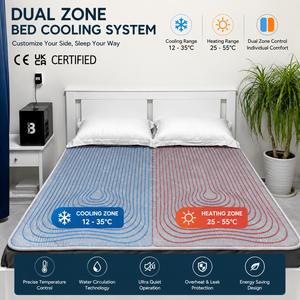 Sistema di Raffreddamento a Letto d'<span class=keywords><strong>Acqua</strong></span> Eight Sleep con Design a Doppia Zona <span class=keywords><strong>e</strong></span> Circolazione a Base d'<span class=keywords><strong>Acqua</strong></span> - Product Image 1