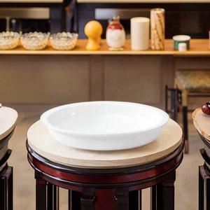 Insert rond en porcelaine, réduction du bruit, facile à nettoyer - Product Image 4