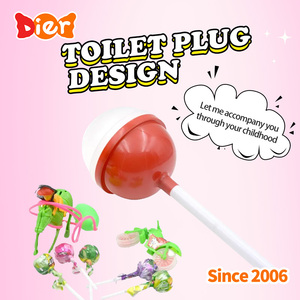 Großhandel Süßigkeiten mit Eigenmarke: Beliebter Riesen-Toilettenstopper-Lutscher als Spielzeug mit Süßem Fruchtgeschmack, ODM - Product Image 5