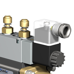 วาล์วโคแอกเชียล Coax Vmk Series แบบสองทาง 0-10 บาร์ สำหรับควบคุมก๊าซเหลว - Product Image 1