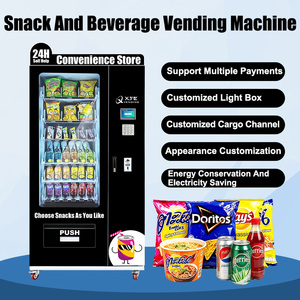 Máquina Expendedora Automática Combinada XYZ Cold Machines para Bebidas Energéticas, Bebidas y Aperitivos - Product Image 3