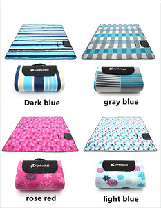 2024 Usine En Gros Personnalisé En Plein Air Extra Grand Étanche Plaid Pliable Voyage <span class=keywords><strong>Plage</strong></span> Pique-Nique Couverture pour L'extérieur - Product Image 2