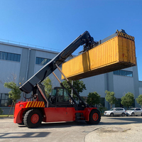 Gerbeur de conteneur électrique diesel Grue de port Gerbeur de 45 tonnes Chariot élévateur à fourche Conteneur vide Lifter pour Port Conteneur Yard