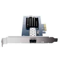 Carte réseau interne filaire 10G à 1 port SFP ouvert PCIe X4 Intel/82599EN/X520 pour serveur TXA309 Marque Neutre