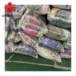 Zagumi Multiple Pocket Shoulder Daily Use Designer Premium Handbags Tas Bekas Ukay Ukay Bales Used Luxury Bags Bales Sec