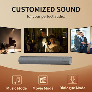 Barra <span class=keywords><strong>de</strong></span> Sonido Personalizable <span class=keywords><strong>de</strong></span> 2.0 Canales con Altavoz <span class=keywords><strong>de</strong></span> Bajos Reflexivos para TV y Computadora, Sonido Envolvente para Cine en <span class=keywords><strong>Casa</strong></span> y Oficina con Sonido Nítido - Product Image 3