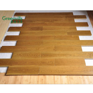 Plancher en chêne massif en bois naturel 100% gratté à la main, parquet en bois dur - Product Image 6