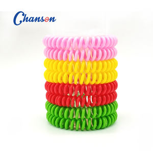 <span class=keywords><strong>Pulseras</strong></span> Repelentes de Mosquitos de Estado Sólido, Multicolores, Accesorios de Muñeca de Eva con Resorte - Product Image 1