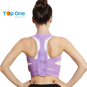Top One Ceinture correctrice de Posture du haut du dos personnalisable Conception de corps droit réglable pour le soulagement des épaules Soutien du dos - Product Image 3