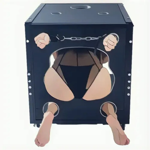 Spot goods BDSM esclavo obediencia Castigo Prop Restricciones <span class=keywords><strong>de</strong></span> encuadernación Cerradura <span class=keywords><strong>de</strong></span> metal Encarcelamiento Muebles sexuales <span class=keywords><strong>Jaula</strong></span> <span class=keywords><strong>de</strong></span> castidad temática - Product Image 5