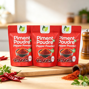 Sachet latéral personnalisé en aluminium et plastique pour emballage de miel, thé, café, lait en poudre - Product Image 1