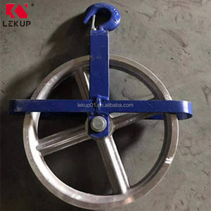 Mayitr - poulie de levage en aluminium de 88mm, câble de roue universel