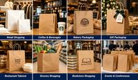 Ligne de production de sacs en papier à fond carré haute vitesse 450TG, machine à sacs en papier pour épicerie, supermarché