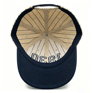 <span class=keywords><strong>Gorra</strong></span> <span class=keywords><strong>de</strong></span> Béisbol <span class=keywords><strong>de</strong></span> Dos Tonos con Bordado 3D Frontal, Corona Profunda, Ajuste Ergonómico, Absorbente <span class=keywords><strong>de</strong></span> Sudor y Rayas, Estilo Americano para Uso Diario en el Campus - Product Image 4