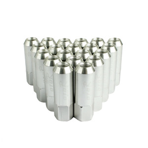 Capuchons de roue en alliage d'aluminium Otor M12x1.5 bleus pour la mise à niveau des roues de voiture - Product Image 5