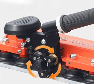 Cutter manuel industriel pour la découpe de grandes plaques de 4000 mm, avec logo personnalisé, pour plaques de roche et dalles de piste, modèle New Rock Plate Track Tile Push Knife - Product Image 2