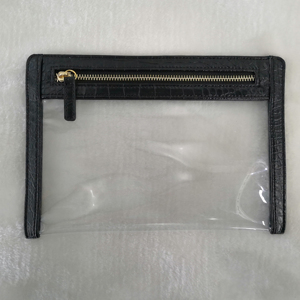 <span class=keywords><strong>LEBON</strong></span> Pochette en cuir PU transparente à fermeture éclair, petite pochette à cosmétiques tendance, très vendue - Product Image 2