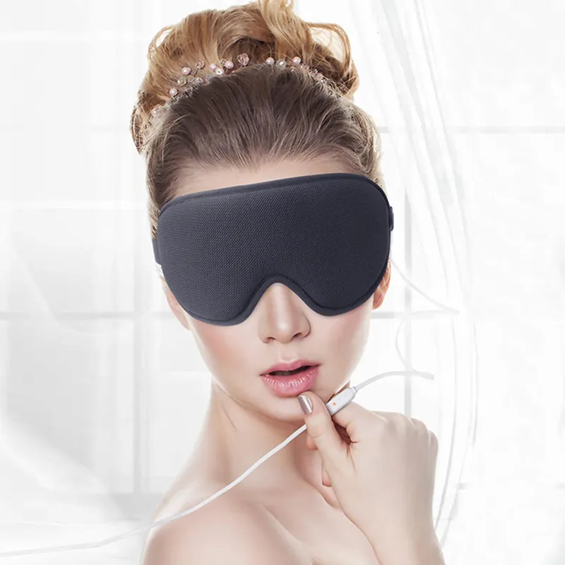 Zero pressão Design aquecida massagem máscara de olho para aliviar a síndrome do olho seco blefarite círculos escuros MGD e Chalazion olhos inchados