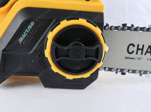 Cordless Lithium-Ion Chainsaw - Lightweight Handheld Electric <b>Saw</b> for Tree Trimming with 12 Inch Guide Bar - Product Image 6