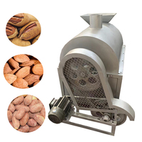 Machine à torréfier les noix et le soja automatique, à moteur, pour usage commercial, en promotion à prix réduit