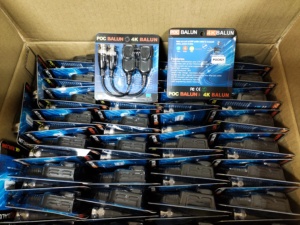 BNC إلى RJ45 Lan POC فيديو <span class=keywords><strong>Balun</strong></span> مع الطاقة والبيانات عبر كابل شبكة إيثرنت لكاميرا POC - Product Image 3