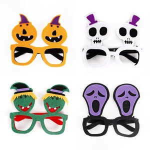 Halloween Horreur Cosplay Décorations De Fête Nouveauté Lunettes Citrouille Araignée Fantôme Chauve-Souris Boucles D'oreilles pour Enfants <span class=keywords><strong>et</strong></span> Adultes - Product Image 3