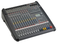 PM1000-3 Mixeur de puissance compact professionnel 10 canaux avec égaliseur complet 1000W*2 sorties XLR Métal