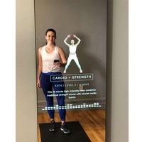 Moniteur intelligent de Fitness sans cadre Android, grand écran tactile, Wifi bidirectionnel, Led, pour salle de bains, pouces