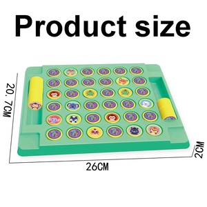 <span class=keywords><strong>Juego</strong></span> de Mesa de Memoria Cognitiva, <span class=keywords><strong>Juego</strong></span> de Mesa de Emparejamiento de Animales y Frutas, Rompecabezas Educativo para Niños y Adultos - Product Image 6