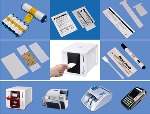 Kit de nettoyage ACL003 pour imprimante de cartes d'identité <span class=keywords><strong>Evolis</strong></span> <span class=keywords><strong>Zenius</strong></span> et Primacy, vente directe d'usine, carte de nettoyage adhésive - Product Image 5