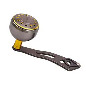 Customized Fishing Gear Handle Aluminum Parts Anodized Fishing Reel CNC Machining