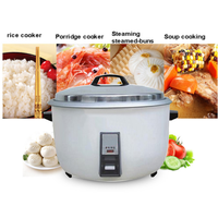 Cuiseur de riz électrique de grande capacité 10/20/30L pour Restaurant Commercial