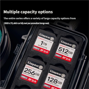 สำหรับการ์ดหน่วยความจำขนาด128GB U3 V60การ์ดหน่วยความจำกล้องดิจิตอล4K อ่านเมกะไบต์/วินาทีเขียน100เมกะไบต์/วินาที SDR2กล้องมิเรอร์เลส/SLR - Product Image 4