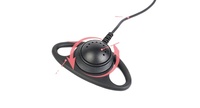 Casque téléphonique d'arbitre Raytalk avec écouteur en forme de D, talkie-walkie avec microphone radio