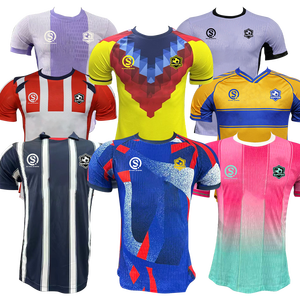 Jersey Sepak Bola Kualitas Thailand Nama Pemain 26 - 27 Desain Baru Seragam Tim Sepak Bola untuk Jersey Sepak Bola - Product Image 1