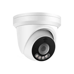 12MP Motorized Zoom Turret IP Security Camera POE Outdoor Waterproof Dual Illumination Color Night Vision 2 Way Audio SD Slot