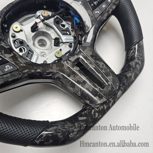 Volant de direction en cuir perforé en fibre de carbone pour BMW G20 G30 G01 Série 3 Série 5 - Product Image 5