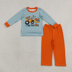 Pijamas para Niños al por Mayor, Ropa de Dormir para Niñas, Manga Larga, Conjunto de Pijamas Navideños - Product Image 4