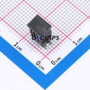 A254US-WS02P-PC075 Pin Header SMD,P=2.54mm Connector 2x2P Square Hole Double Row 4P - Product Image 1