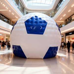 Stand de Vente Gonflable en PVC Décoratif pour Football avec Souffleur - Tente Portable Étanche pour <span class=keywords><strong>Boutique</strong></span>, Design Mignon de Dessin Animé, Événement Extérieur 5m - Product Image 4