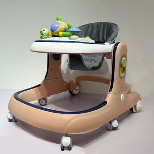 Andador Multifuncional Desmontable <span class=keywords><strong>de</strong></span> Plástico para Bebés con Estante para Juguetes, Diseño Anti-Vuelco, Plegable, <span class=keywords><strong>de</strong></span> 0 a 3 Años - Product Image 1