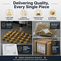 Pièces tournées en laiton de haute précision sur mesure OEM/ODM, raccords en laiton, connecteurs, écrous, manchons, services d'usinage CNC