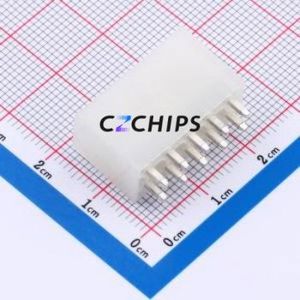 W420121K-10PW2123 Wire-to-Board Pin Header Through hole,P=4.2mm Connector 2x5P 4.2mm Through Hole Mini-Fit (MX 4.2) - Product Image 2