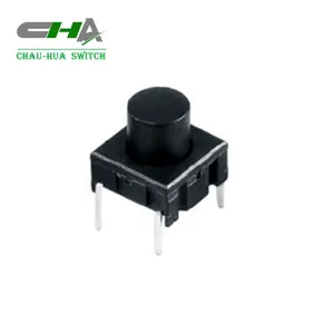 CHA 10x10mm Tact Switches IP67 Waterproof 4PIN Square back buttons for tact switch button tact switch
