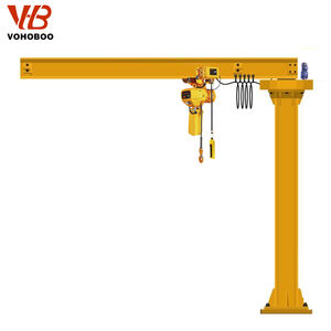 เครนจิ๊บคานคานแบบแมนนวลพร้อมรอกแท่นยืน500กก. 1ตัน5ตันไม่มีรากฐาน - Product Image 2