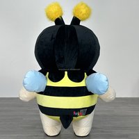 Costume de mascotte gonflable pour adulte, vente chaude, abeille, abeille bourdon, déguisement de mascotte pour Halloween